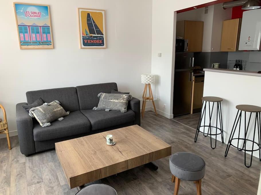 Les Sables D'Olonne, Les Presidents, Charmant Appartement Lumineux, Plage 150 M. Екстер'єр фото